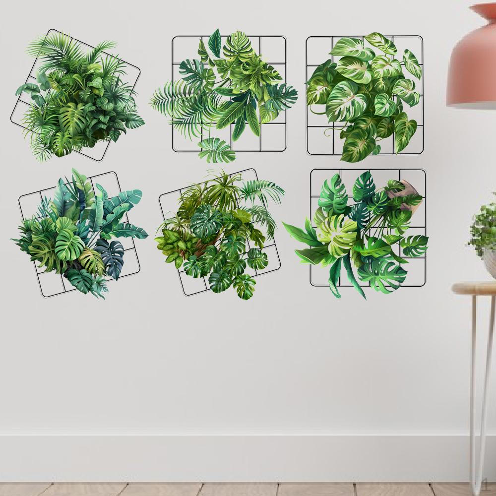 Green Leaves Wall Stickers Gird Plants Decals Waterproof Art Mural PVC Wallpaper for Dining
Green Leaves Wall Stickers Gird Plants Decals Waterproof Art Mural PVC Wallpaper for Dining