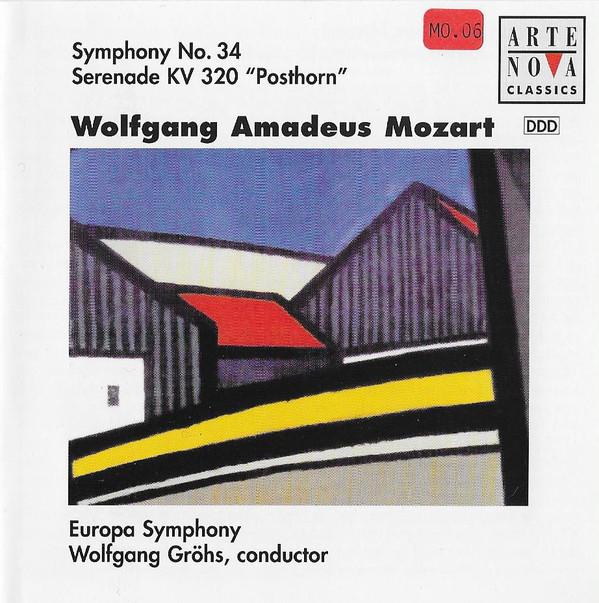 CD МОЦАРТ; ГРОС - Моцарт:Симфония 34/Серенада Kv320 74321373182 Arte Nova Классика 1996 Европа Классика Б/У
CD МОЦАРТ; ГРОС - Моцарт:Симфония 34/Серенада Kv320 74321373182 Arte Nova Классика 1996 Европа Классика Б/У