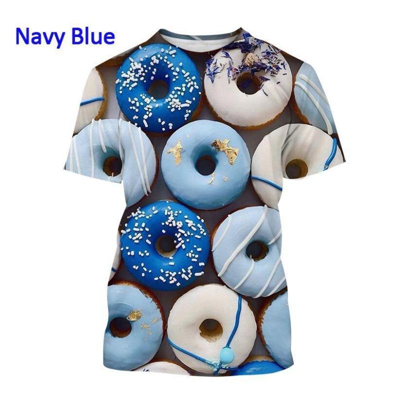 Men s T-shirt Color Blue Donut 3D Digital Printing Personalized Men s Short Sleeved Top T-shirt 6XL
Men s T-shirt Color Blue Donut 3D Digital Printing Personalized Men s Short Sleeved Top T-shirt 6XL