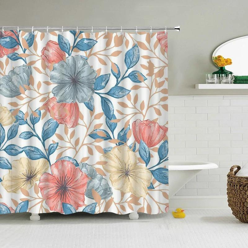 3D Shower Curtains Flowers Bathroom Curtain With Hooks Waterproof Print 180X240Cm Polyester Cloth Bathroom Decoration Screen W60H190(CM)-1 Pcs
3D Shower Curtains Flowers Bathroom Curtain With Hooks Waterproof Print 180X240Cm Polyester Cloth Bathroom Decoration Screen W60H190(CM)-1 Pcs