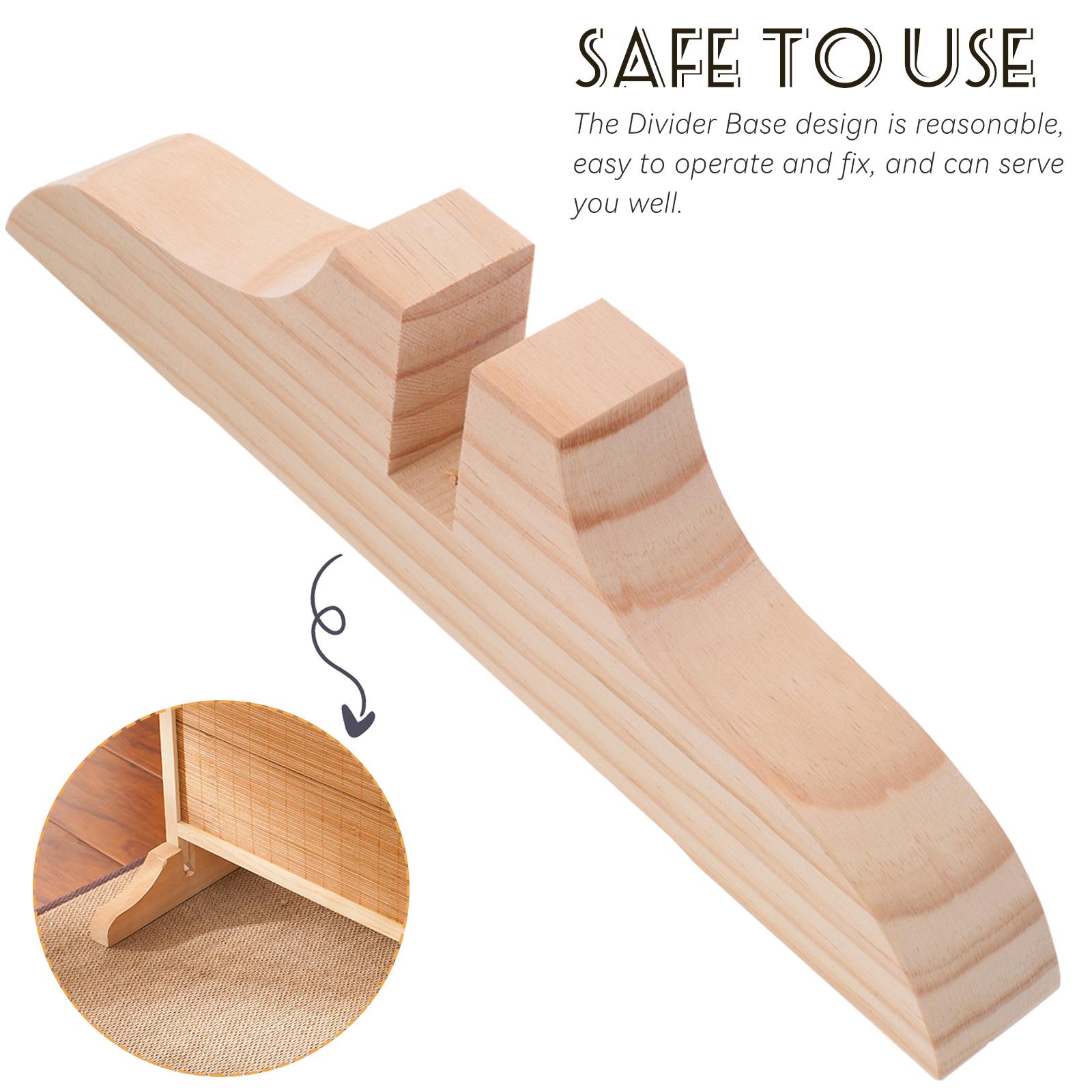 Wooden Screen Base Partition Clips Room Divider Support Bases Clamps Office Bracket Brackets 29.7X7.3cm
Wooden Screen Base Partition Clips Room Divider Support Bases Clamps Office Bracket Brackets 29.7X7.3cm