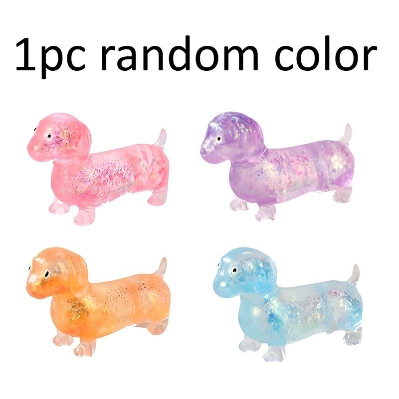 Sparkling Powder Sausage Dog Fidget Squishes Pinch Soft Maltose Texture Stress Relieving Toy Cute Puppy Slow Rising Squishy Toys
Sparkling Powder Sausage Dog Fidget Squishes Pinch Soft Maltose Texture Stress Relieving Toy Cute Puppy Slow Rising Squishy Toys