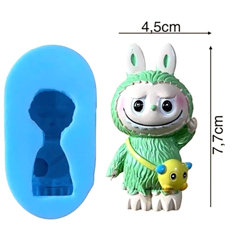 Лабубу Мастика Украшение для торта Силиконовая форма Форма ручной работы 4.5*7.7cm
Лабубу Мастика Украшение для торта Силиконовая форма Форма ручной работы 4.5*7.7cm