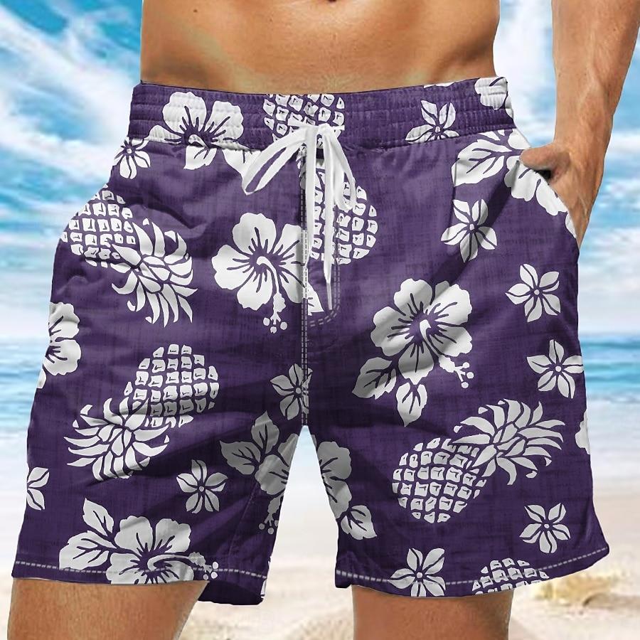 Men s Pineapple Tropical Flowers Swim Trunks Swim Shorts Board Shorts Mid Waist Tropical Streetwear Hawaiian Vacation S
Men s Pineapple Tropical Flowers Swim Trunks Swim Shorts Board Shorts Mid Waist Tropical Streetwear Hawaiian Vacation S