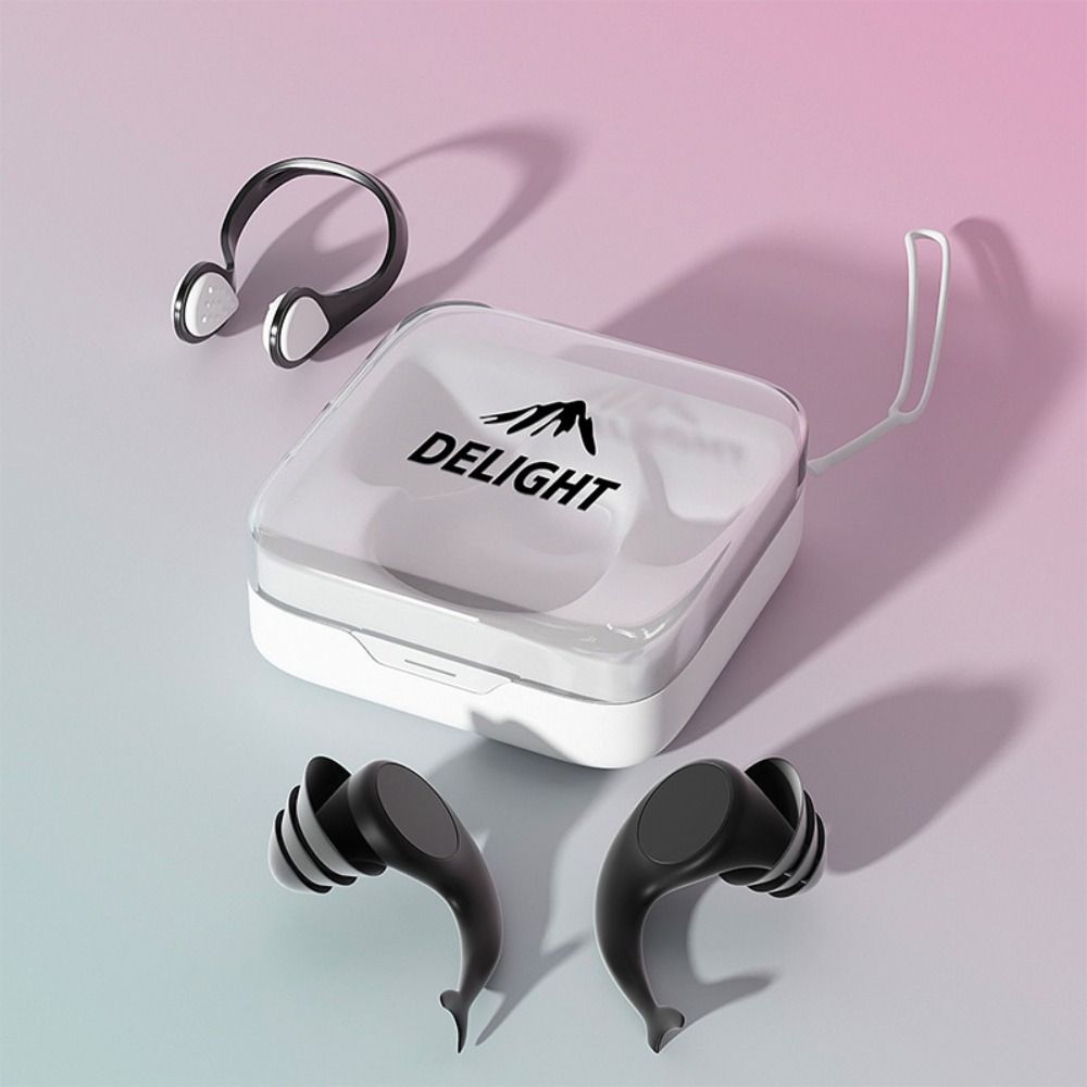 Silicone Ear Buds Snorkeling Set Reusable Water Sports Ear Plugs Diving Surf Swim білий
Silicone Ear Buds Snorkeling Set Reusable Water Sports Ear Plugs Diving Surf Swim білий