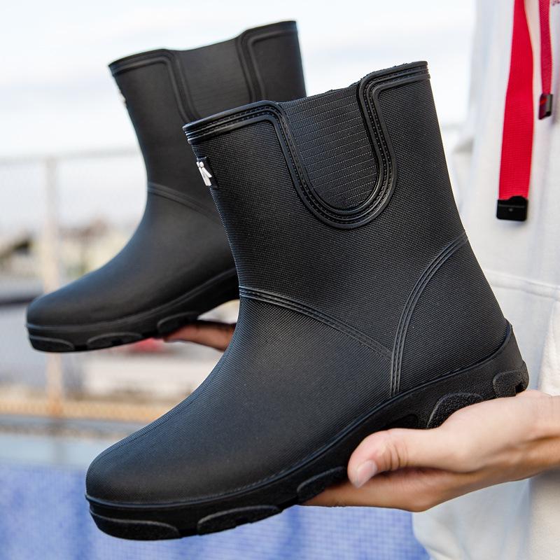 In Stock: Women s Korean Style Waterproof Rain Boots, Trendy Mid-Calf Fashion, Comfortable, Non-slip, Lightweight, Wear-resistant. Size 40
In Stock: Women s Korean Style Waterproof Rain Boots, Trendy Mid-Calf Fashion, Comfortable, Non-slip, Lightweight, Wear-resistant. Size 40