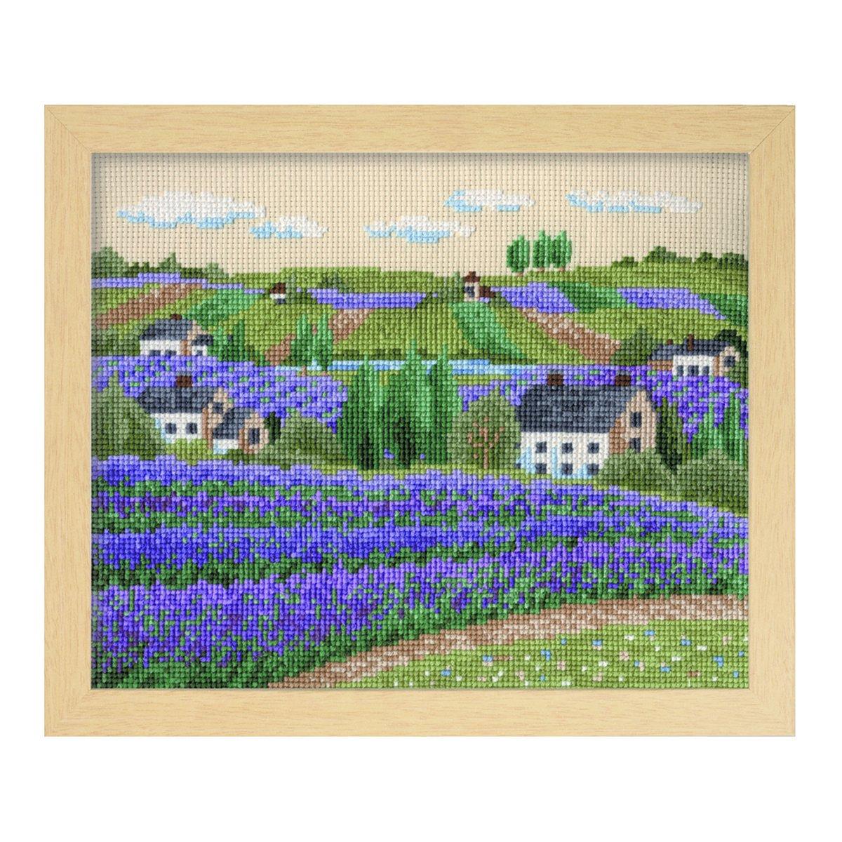 Olympus yarn cross stitch embroidery kit flower garden flowering landscape lavender field beige 7311
Olympus yarn cross stitch embroidery kit flower garden flowering landscape lavender field beige 7311
