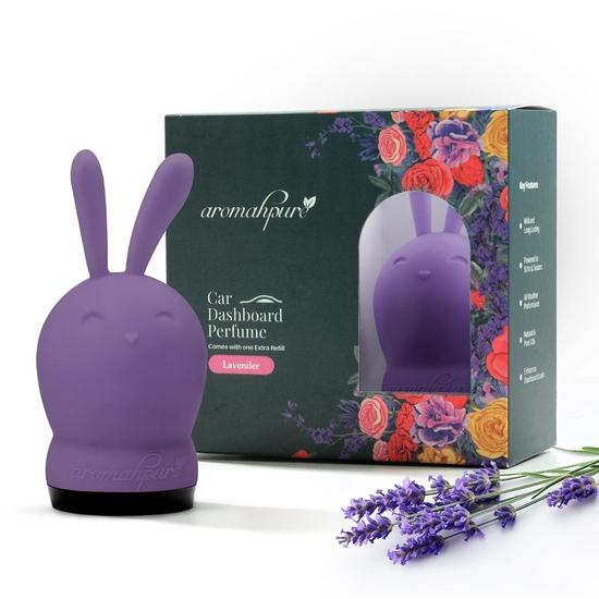 Aromahpure Hunny Bunny Luxury Car Perfume for Dashboard - Lavender Fragrance | Long-Lasting Car Air Freshener, Lasts Up to 30 Days, IFRA certified
Aromahpure Hunny Bunny Luxury Car Perfume for Dashboard - Lavender Fragrance | Long-Lasting Car Air Freshener, Lasts Up to 30 Days, IFRA certified