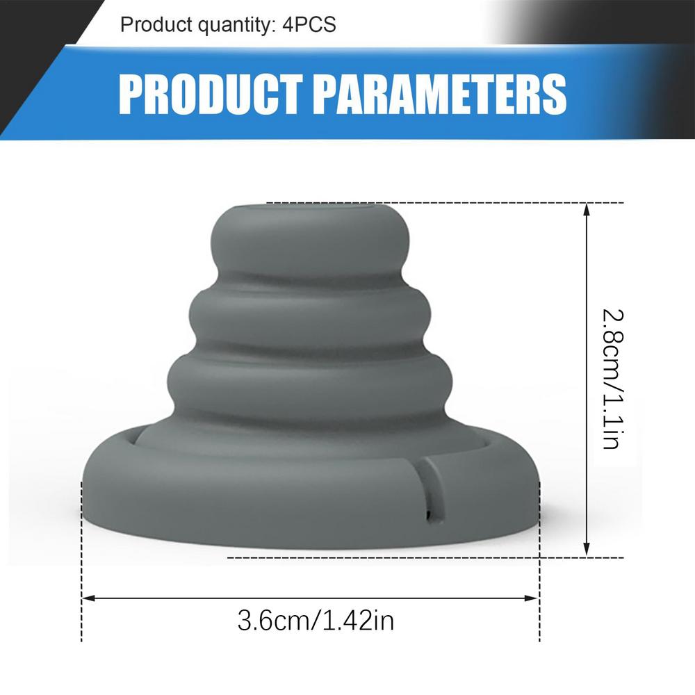 Car Door Shock Absorber 4 Pieces Car Silicone Anti-collision Protection Vehicle Door Buffer Seal Pads For RV Sedan Truck Vehicle сірий колір
Car Door Shock Absorber 4 Pieces Car Silicone Anti-collision Protection Vehicle Door Buffer Seal Pads For RV Sedan Truck Vehicle сірий колір