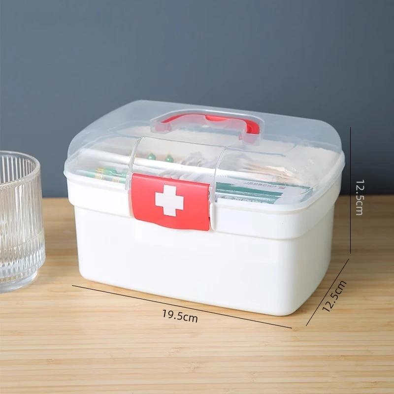 Portable Storage Box, a Household Safe Plastic Organizer, Featuring a Double-Layered Compartment /Quick Retrieval/Household Safe
Portable Storage Box, a Household Safe Plastic Organizer, Featuring a Double-Layered Compartment /Quick Retrieval/Household Safe