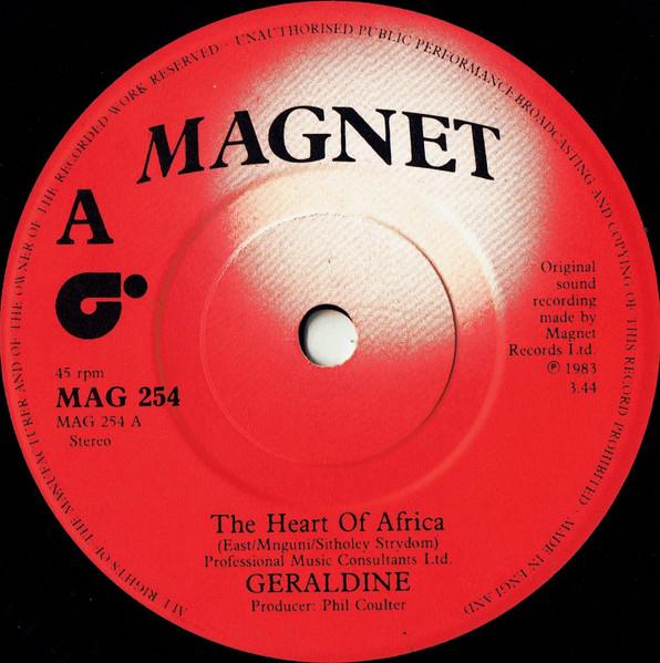 7-дюймовая пластинка GERALDINE - Сердце Африки MAG254 Магнит 1983 Великобритания Поп Б/У
7-дюймовая пластинка GERALDINE - Сердце Африки MAG254 Магнит 1983 Великобритания Поп Б/У