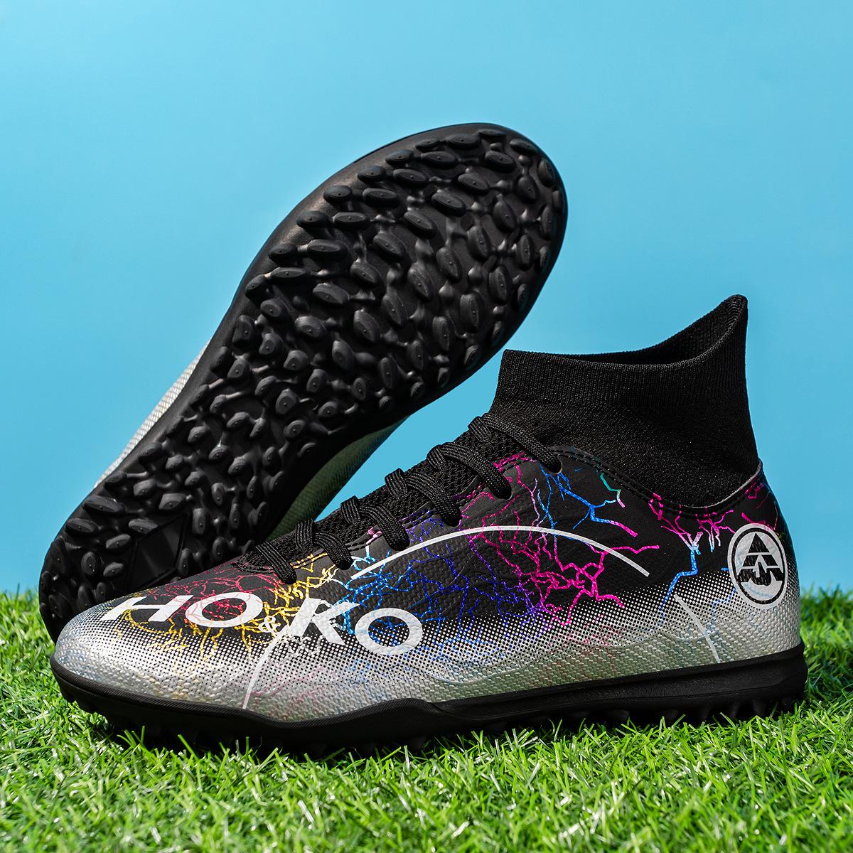 New high-top football shoes, youth adult game football shoes, adult student spike training shoes 45
New high-top football shoes, youth adult game football shoes, adult student spike training shoes 45