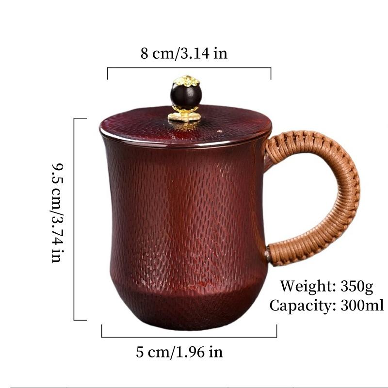 Кружка для Moscow Mule из чистой меди, гравированная, изысканная, роскошная, винтажная, прочная, медно-коричневая, стакан 300 мл, с плетёной ручкой, чашка для чая 300ml
Кружка для Moscow Mule из чистой меди, гравированная, изысканная, роскошная, винтажная, прочная, медно-коричневая, стакан 300 мл, с плетёной ручкой, чашка для чая 300ml