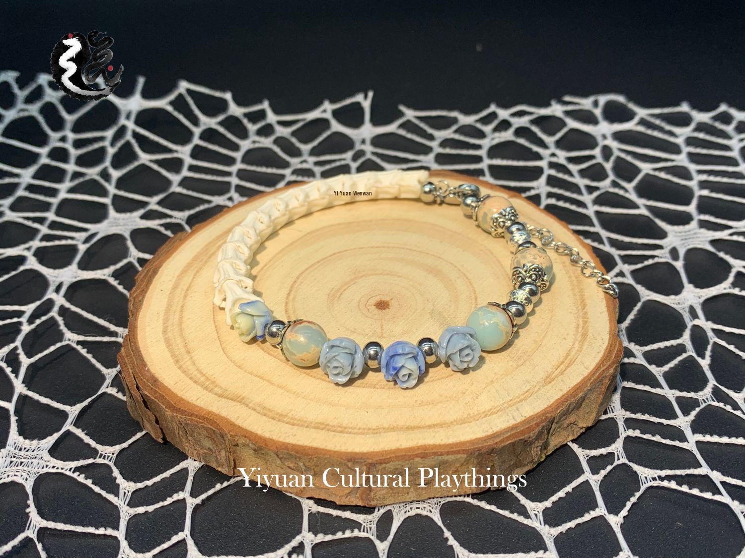 Трехцветный браслет из бусин «Роза», «Змеиная кость» - Ретро литературный стиль для мужчин и женщин синий/ярко-розовый
Трехцветный браслет из бусин «Роза», «Змеиная кость» - Ретро литературный стиль для мужчин и женщин синий/ярко-розовый