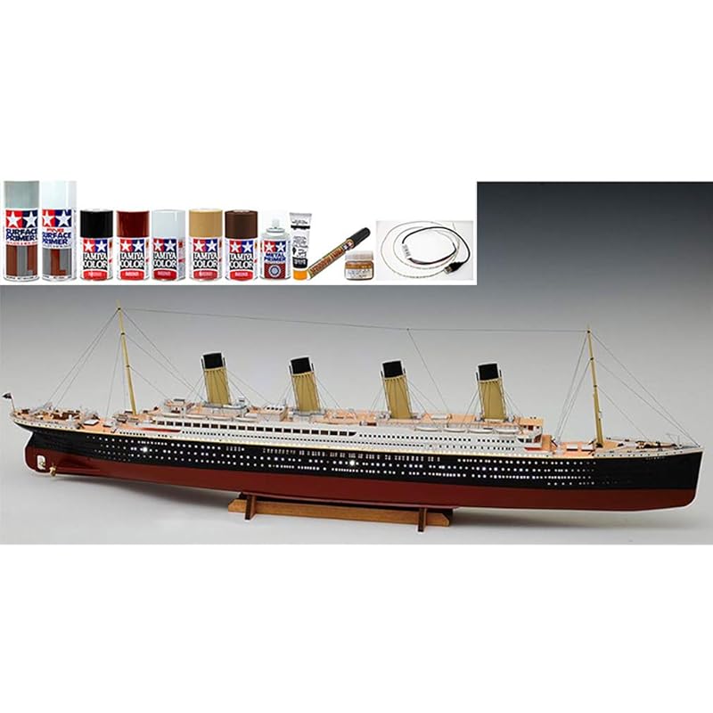 Woody Joe/Wooden passenger ship model 1/350 Titanic + paint/LED light set (R.M.S.TITANIC1912)
Woody Joe/Wooden passenger ship model 1/350 Titanic + paint/LED light set (R.M.S.TITANIC1912)