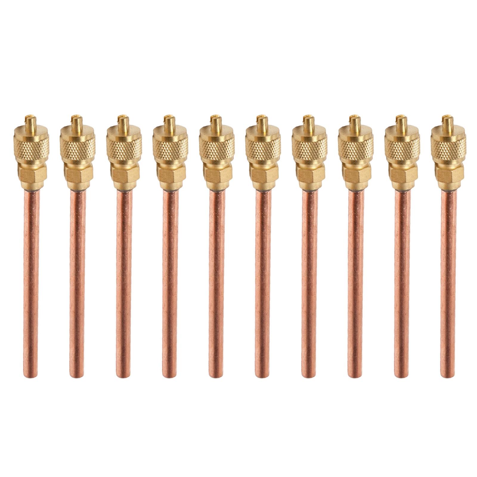 Набор сервисных клапанов 10 шт. Набор сервисных клапанов для холодильника 1/4 SAE Толстые заправочные сервисные клапаны для хладагентов для дома B
Набор сервисных клапанов 10 шт. Набор сервисных клапанов для холодильника 1/4 SAE Толстые заправочные сервисные клапаны для хладагентов для дома B