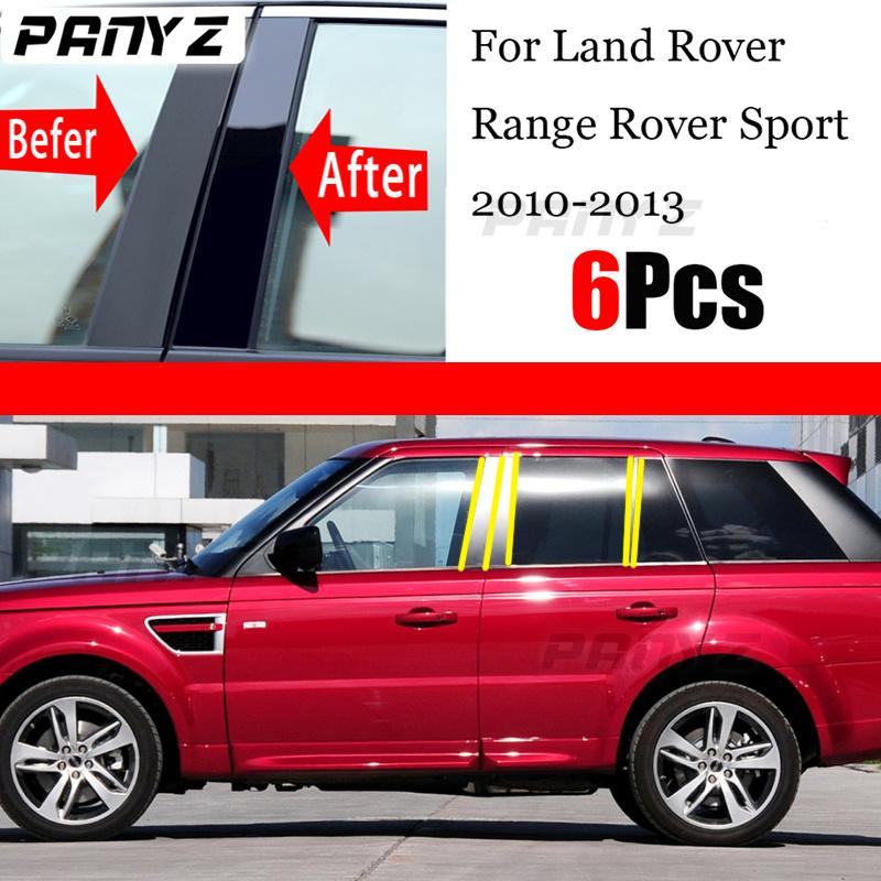 6 шт., глянцевые черные полированные стойки, подходят для Land Rover Range Rover Sport 2010-2013, накладка на окно, колонка BC
6 шт., глянцевые черные полированные стойки, подходят для Land Rover Range Rover Sport 2010-2013, накладка на окно, колонка BC