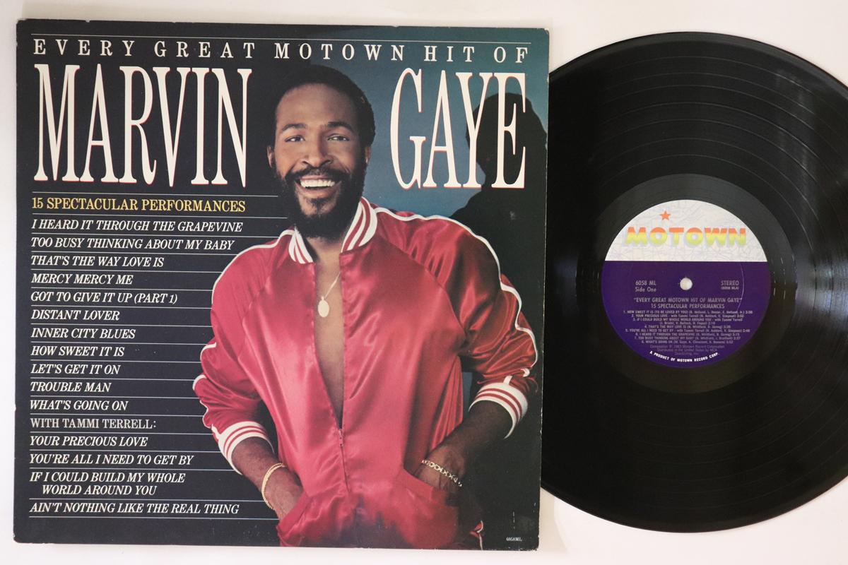 LP Record MARVIN GAYE Every Great Motown Hit Of Marvin Ga 6058ML MOTOWN 1983 US SoulFunk Used
LP Record MARVIN GAYE Every Great Motown Hit Of Marvin Ga 6058ML MOTOWN 1983 US SoulFunk Used