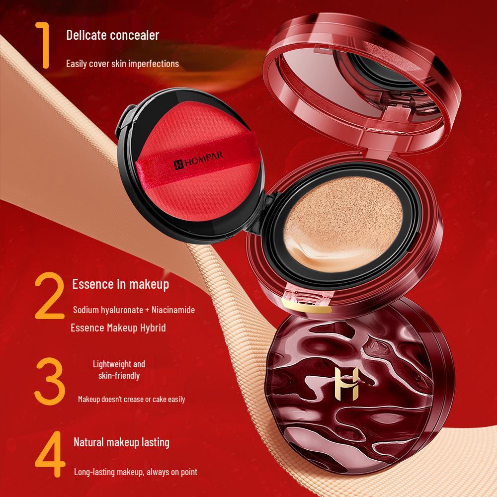 Hanbeier Rose Nude Long-lasting Cushion Foundation: Light, Adherent, Skin Tone Correcting, Non-Sticky BB Cream 15g x 2 природний
Hanbeier Rose Nude Long-lasting Cushion Foundation: Light, Adherent, Skin Tone Correcting, Non-Sticky BB Cream 15g x 2 природний
