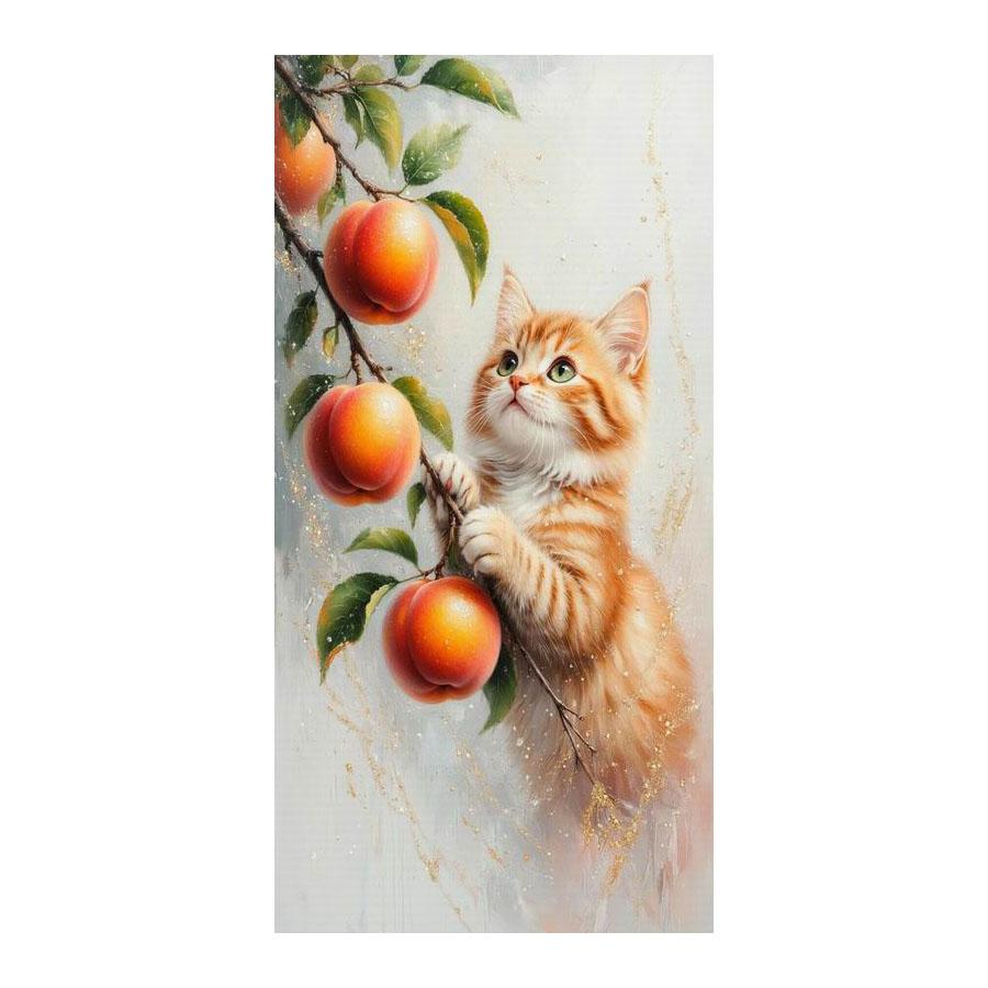 Yellow Cat Peach Large Size Diamond Painting New Collection Animals Diy Full Drill Rhinestone Embroidery Mosaic Cross Stitch Kits Square drill 30x60cm
Yellow Cat Peach Large Size Diamond Painting New Collection Animals Diy Full Drill Rhinestone Embroidery Mosaic Cross Stitch Kits Square drill 30x60cm