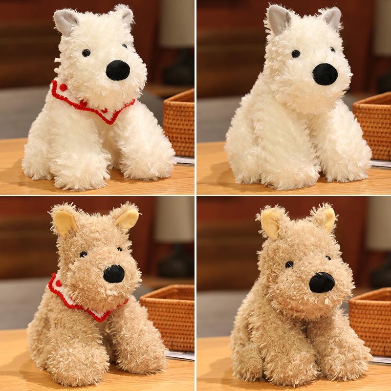Cute West Highland puppy doll plush toy wearing a hat mini repair dog girl heart doll gift Girls Christmas gift holiday congratulations
Cute West Highland puppy doll plush toy wearing a hat mini repair dog girl heart doll gift Girls Christmas gift holiday congratulations