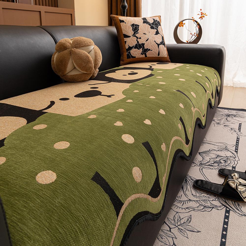 Cartoon Special-Shaped New Four-Season Universal Non-Slip Anti-Cat Scratch Sofa Cushion, High-End Straight Row Leather Sofa Cover 90*70cm зелёный
Cartoon Special-Shaped New Four-Season Universal Non-Slip Anti-Cat Scratch Sofa Cushion, High-End Straight Row Leather Sofa Cover 90*70cm зелёный