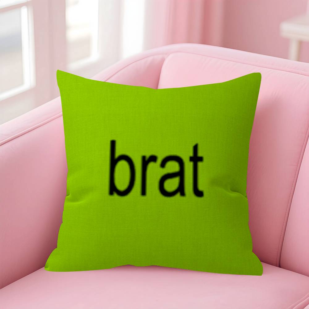Singer CCharli XCX BRAT Cushion Cover 30x50 Polyester Sofa Cushions Decorative Throw Pillows Home Decoration Pillowcover 30x30 cm
Singer CCharli XCX BRAT Cushion Cover 30x50 Polyester Sofa Cushions Decorative Throw Pillows Home Decoration Pillowcover 30x30 cm
