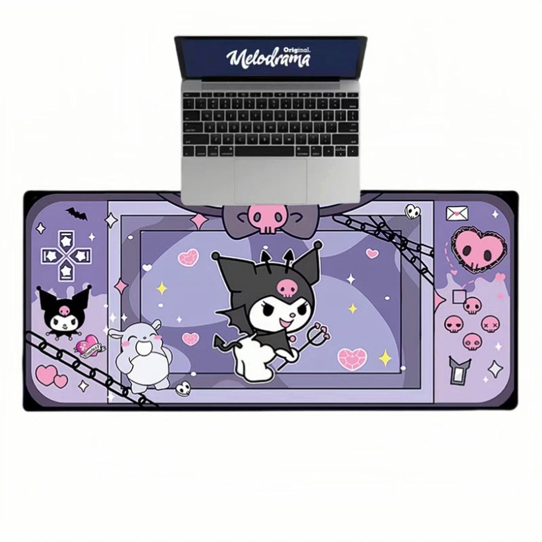 LYLIDIA Kuromi Extra Large Mouse Pad 60 x 30 cm Kuromi Gaming Mouse Pad Flat Stitching Washable Mouse Pad Lightweight Mouse Pad Multipurpose Keyboard
LYLIDIA Kuromi Extra Large Mouse Pad 60 x 30 cm Kuromi Gaming Mouse Pad Flat Stitching Washable Mouse Pad Lightweight Mouse Pad Multipurpose Keyboard