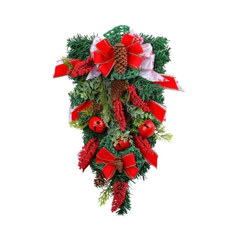 Artificial Hanging Plant Christmas Wreath with Pinecone for Front Door Window Hallway Garden Balcony Bedroom Farmhouses 1
Artificial Hanging Plant Christmas Wreath with Pinecone for Front Door Window Hallway Garden Balcony Bedroom Farmhouses 1
