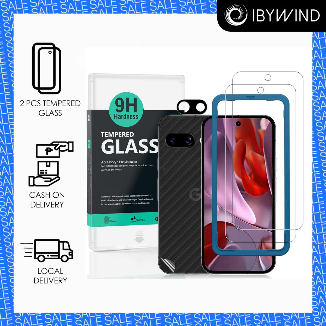 Google Pixel 9a / 9 / 9 Pro / 9 Pro XL Tempered Glass by IBYWIND – 9H Hardness, Anti-Scratch, Bubble-Free, HD Clear Pixel 9a
Google Pixel 9a / 9 / 9 Pro / 9 Pro XL Tempered Glass by IBYWIND – 9H Hardness, Anti-Scratch, Bubble-Free, HD Clear Pixel 9a