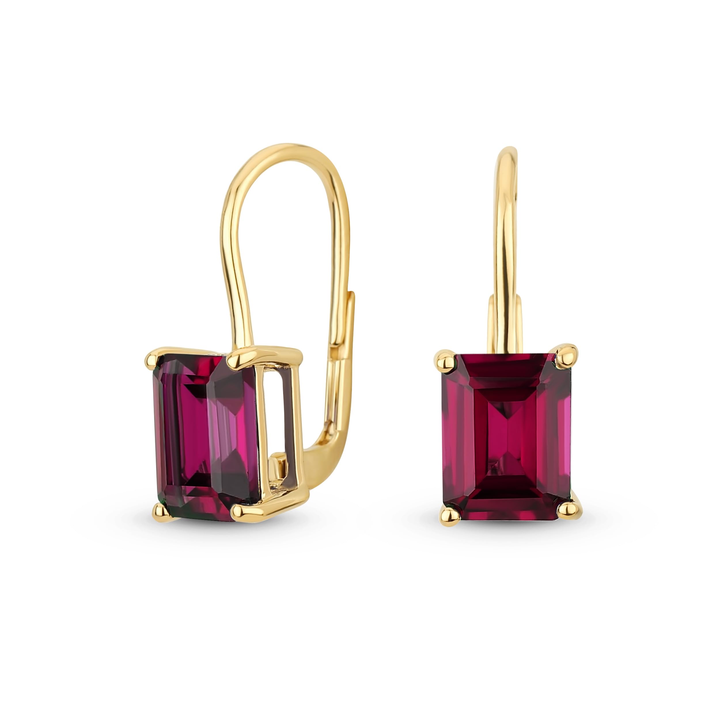 Серьги-подвески с традиционным каратным камнем Nano Red Created Ruby Emerald Cut для женщин с застежкой-рычагом, 14-каратное желтое золото, стерлинговое серебро 4,50 .925
Серьги-подвески с традиционным каратным камнем Nano Red Created Ruby Emerald Cut для женщин с застежкой-рычагом, 14-каратное желтое золото, стерлинговое серебро 4,50 .925