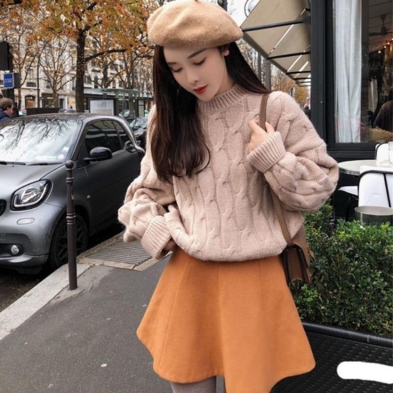 Осенне-зимний свитер, пуловер, женский пуловер 2023, верхняя одежда, свободный универсальный топ, однотонный пуловер с круглым вырезом и длинными рукавами, свитер One Size светло-коричневого
Осенне-зимний свитер, пуловер, женский пуловер 2023, верхняя одежда, свободный универсальный топ, однотонный пуловер с круглым вырезом и длинными рукавами, свитер One Size светло-коричневого