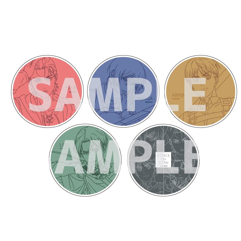 Атака титанов 01 Оригинальная акриловая подставка Бокс из 5 штук
Атака титанов 01 Оригинальная акриловая подставка Бокс из 5 штук