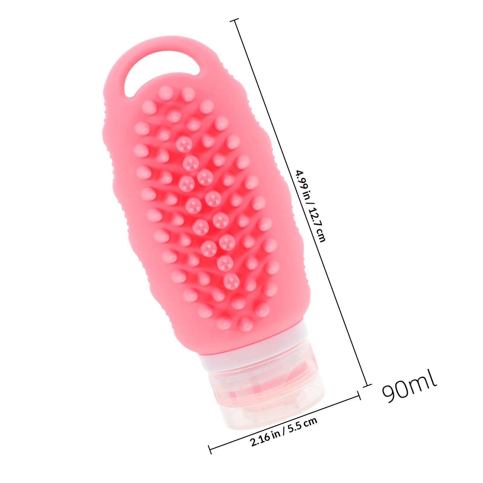 Silicone Travel Container Leakproof Refillable Small 90Ml Shampoo Lotion Bottle Portable Travel Toiletries Bottles розовый
Silicone Travel Container Leakproof Refillable Small 90Ml Shampoo Lotion Bottle Portable Travel Toiletries Bottles розовый