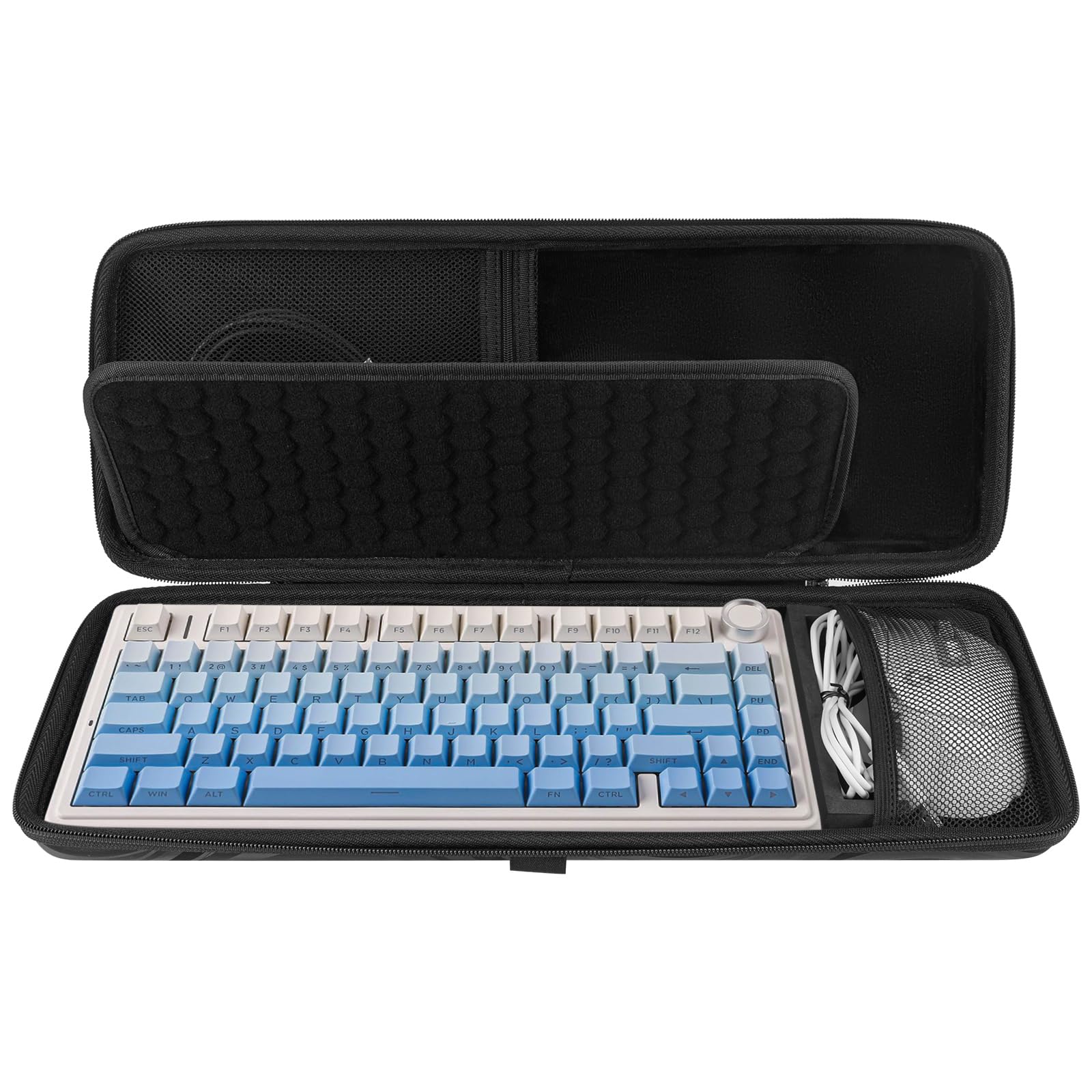TOCCOOL 84-Key Computer Mechanical Keyboard Case, 75% Keyboard and Mouse Case, Compatible with Redragon K673 PRO 75%, EPOMAKER x Aula F75, Womier
TOCCOOL 84-Key Computer Mechanical Keyboard Case, 75% Keyboard and Mouse Case, Compatible with Redragon K673 PRO 75%, EPOMAKER x Aula F75, Womier