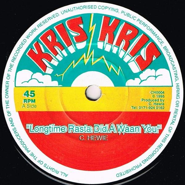 7-дюймовая пластинка CHRISTOPHER HEWIE Longtime Rasta Did A Waan You CH0004 Kris Kris 1995 UK Регги Ска Даб Б/у
7-дюймовая пластинка CHRISTOPHER HEWIE Longtime Rasta Did A Waan You CH0004 Kris Kris 1995 UK Регги Ска Даб Б/у