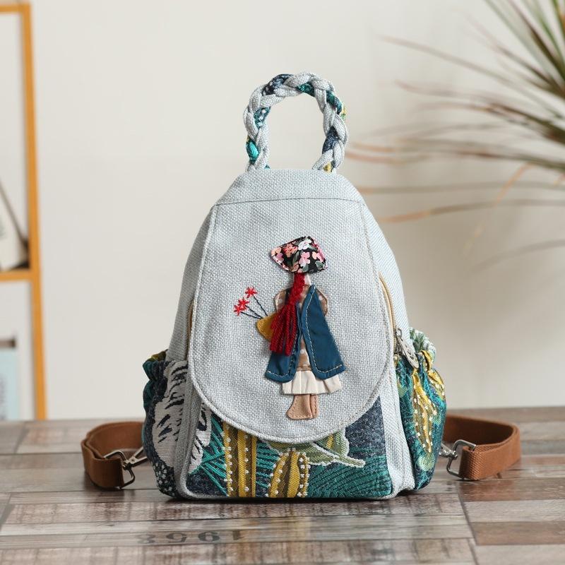 Мода 3D Национальная Вышивка Женский Рюкзак Высокое Качество Лен Женский Дневной Рюкзак Милый Девочки Шоппинг Путешествия Рюкзак SAC 30cm x 20cm x 10cm
Мода 3D Национальная Вышивка Женский Рюкзак Высокое Качество Лен Женский Дневной Рюкзак Милый Девочки Шоппинг Путешествия Рюкзак SAC 30cm x 20cm x 10cm