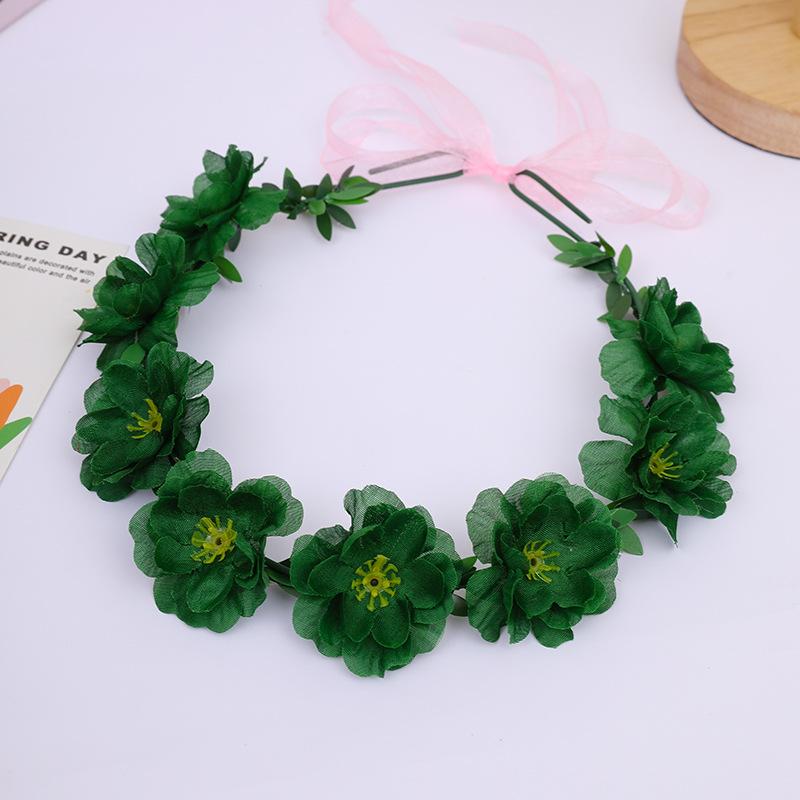 Colorful Flower Crown Headband for Women Girls Adjustable Floral Hair Wreath with Ribbon Boho Flower Headpiece for Wedding Party зелений
Colorful Flower Crown Headband for Women Girls Adjustable Floral Hair Wreath with Ribbon Boho Flower Headpiece for Wedding Party зелений