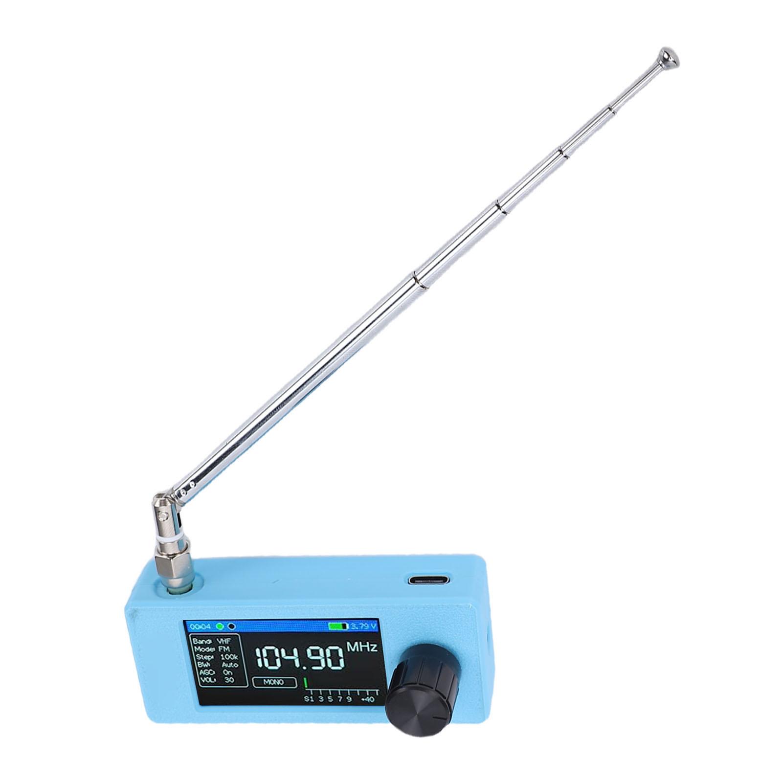 Mini Radio Receiver 1.9 Inch IPS Color Screen Portable AM FM LSB USB All Band Receiver for Travel Hiking Camping
Mini Radio Receiver 1.9 Inch IPS Color Screen Portable AM FM LSB USB All Band Receiver for Travel Hiking Camping