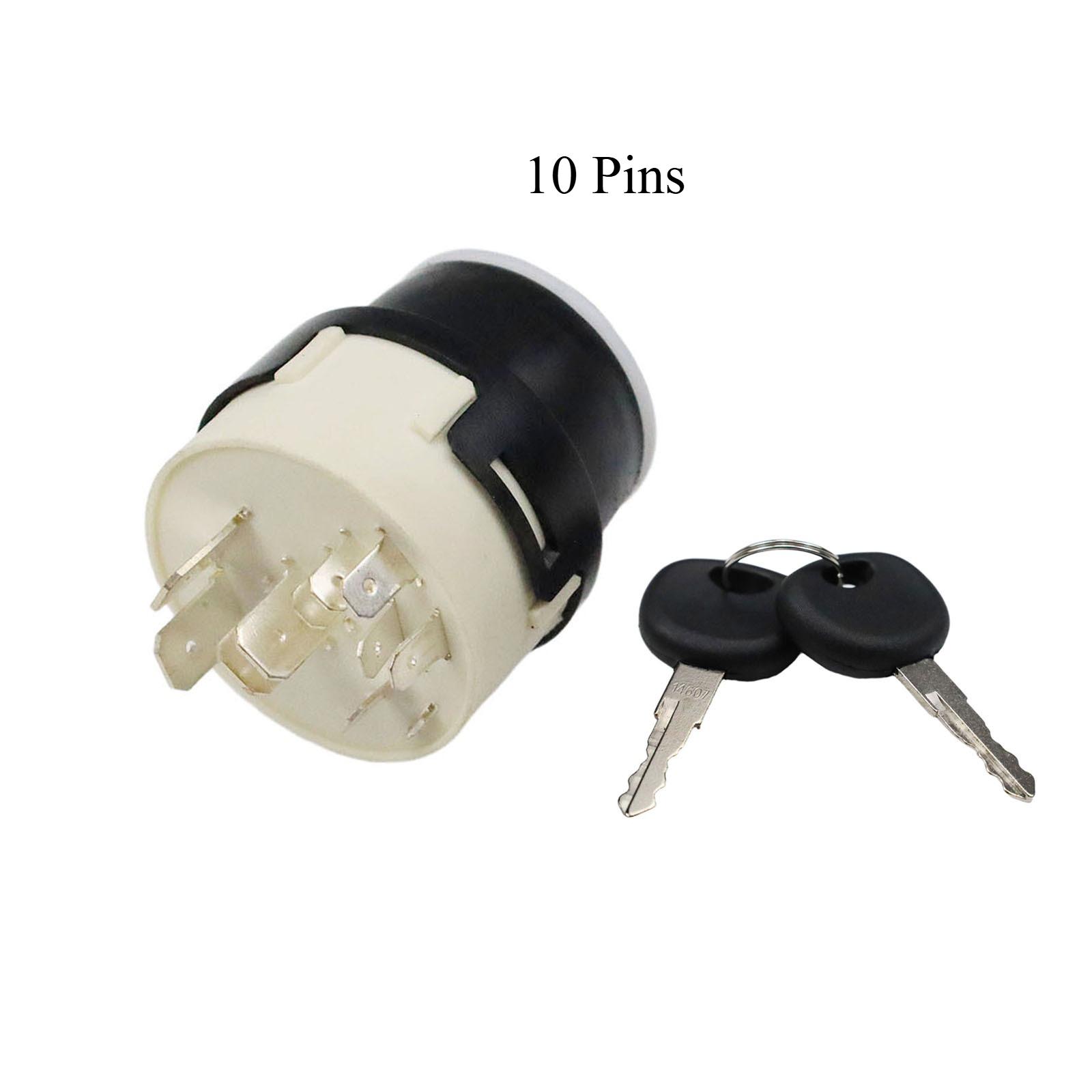 Ignition Switch w/ 2 Keys 9/10 P for JCB200 JCB220 701 80184 701-45500 Skid Steer Loaders 2CX X 4CX 5CX 701/80184 701/45500 10 pins
Ignition Switch w/ 2 Keys 9/10 P for JCB200 JCB220 701 80184 701-45500 Skid Steer Loaders 2CX X 4CX 5CX 701/80184 701/45500 10 pins