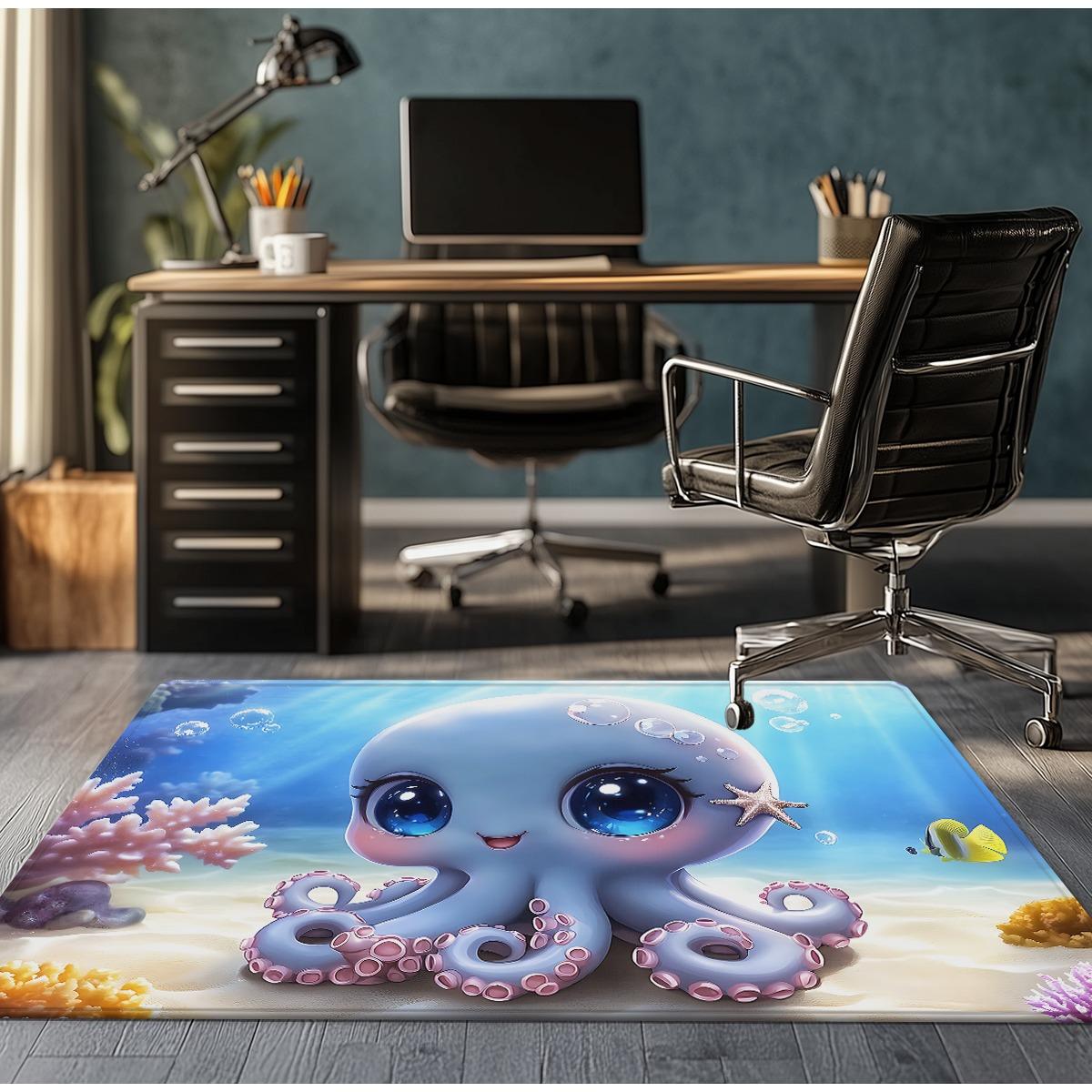 Cute cartoon octopus underwater world crystal velvet rug baby blue sea creature for kids room nursery or playroom floor mat soft 60x90cm
Cute cartoon octopus underwater world crystal velvet rug baby blue sea creature for kids room nursery or playroom floor mat soft 60x90cm