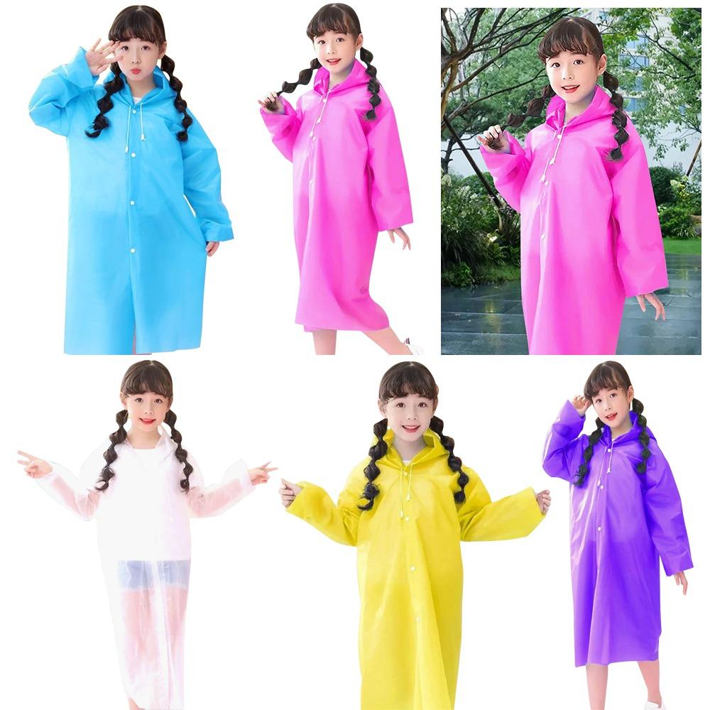 High Quality EVA Kids Raincoat Full Body Thickening One-Piece Raincoat Non-disposable Durable Rain Gear Unisex синий
High Quality EVA Kids Raincoat Full Body Thickening One-Piece Raincoat Non-disposable Durable Rain Gear Unisex синий