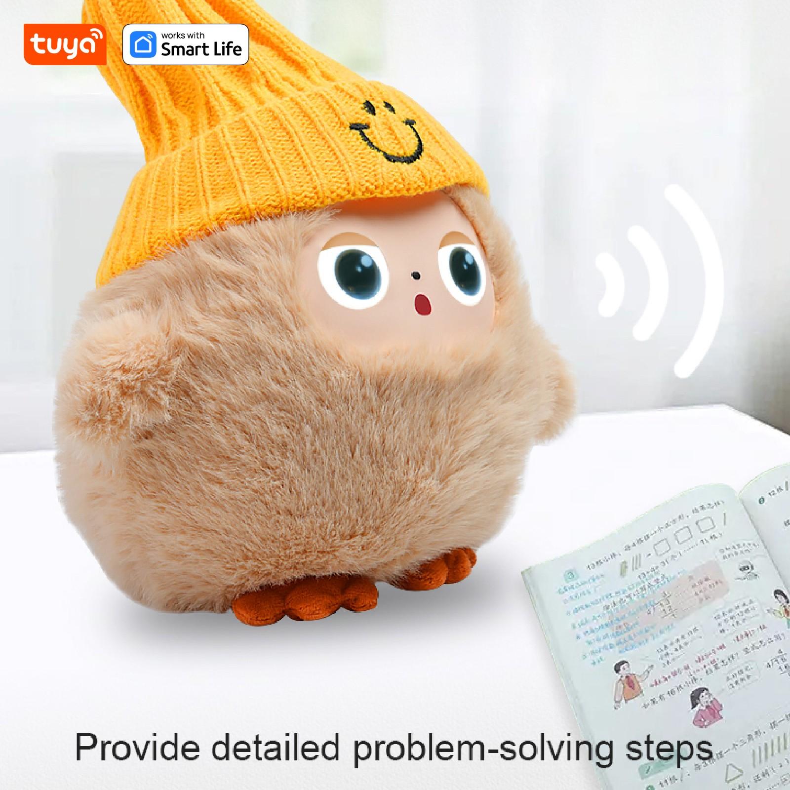 AI Plush Toy W Smart Voice LED Eyes Interactive Companion For Kid Adult Gift ReadyRechargeable E Pet Open Up Fun Life W Tuya APP
AI Plush Toy W Smart Voice LED Eyes Interactive Companion For Kid Adult Gift ReadyRechargeable E Pet Open Up Fun Life W Tuya APP