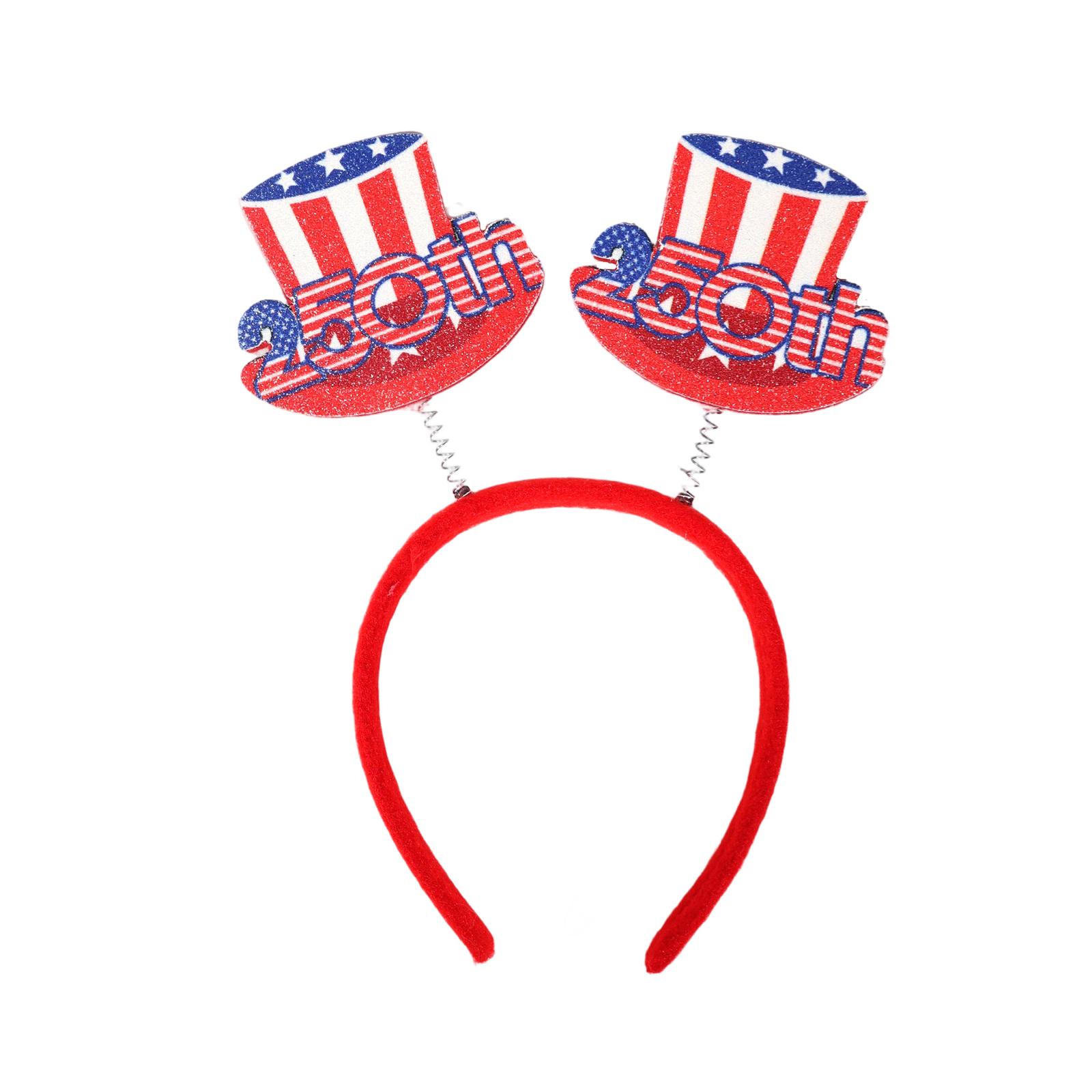 Patriotic Headband with Springy Hand Decorations for Adults and Children Suitable for Parades and Party Celebrations on National Holidays One Size
Patriotic Headband with Springy Hand Decorations for Adults and Children Suitable for Parades and Party Celebrations on National Holidays One Size