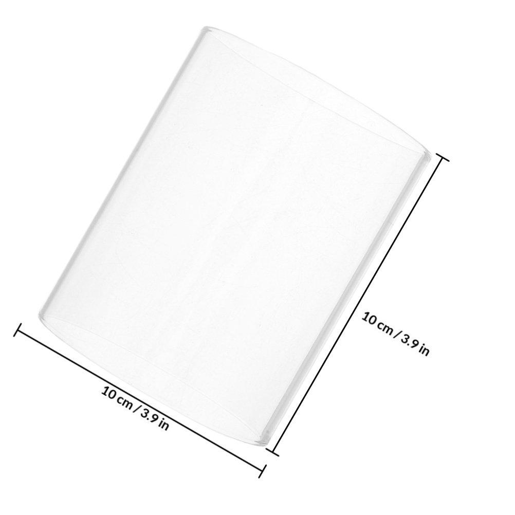 4x4inch Glass Shade Transparent Windproof Open Ended Cylinder for Candles Clear Hurricane Sleeve Home Restaurant Wedding 10X10X10CM
4x4inch Glass Shade Transparent Windproof Open Ended Cylinder for Candles Clear Hurricane Sleeve Home Restaurant Wedding 10X10X10CM