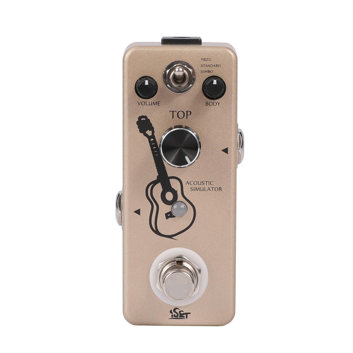 ISET AC Stage Guitar Effect Pedal Metal Shell Acoustic Pedal for Electric Guitar BASS True Bypass Guitar Durable Accessories
ISET AC Stage Guitar Effect Pedal Metal Shell Acoustic Pedal for Electric Guitar BASS True Bypass Guitar Durable Accessories