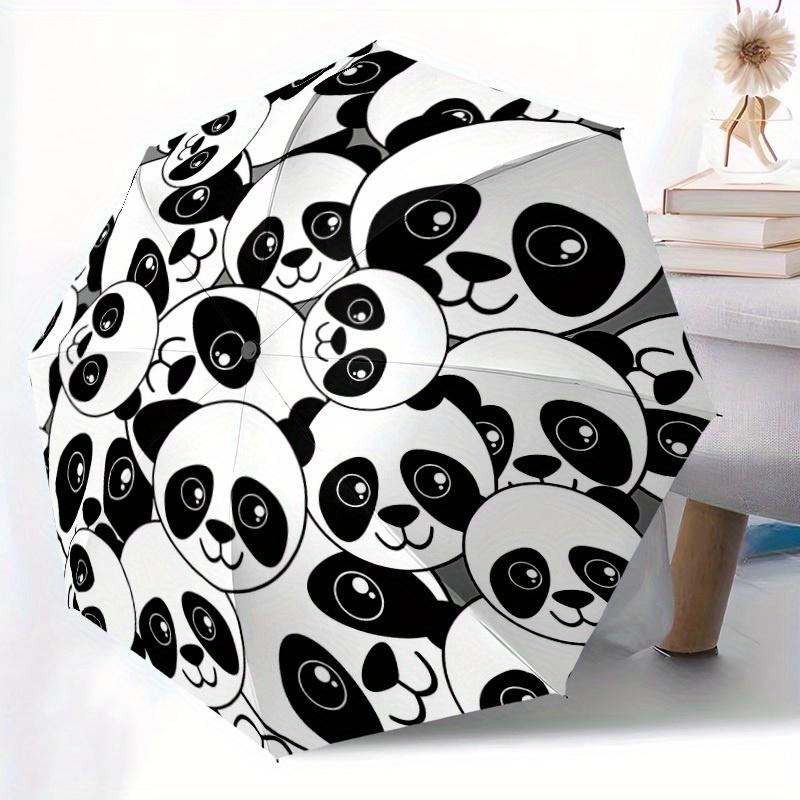1pc Cute Panda Pattern Automatic Open/Close Umbrella - All-Season Portable Folding Parasol with Durable Frame, Compact Travel (as the picture,Iron&8K)
1pc Cute Panda Pattern Automatic Open/Close Umbrella - All-Season Portable Folding Parasol with Durable Frame, Compact Travel (as the picture,Iron&8K)