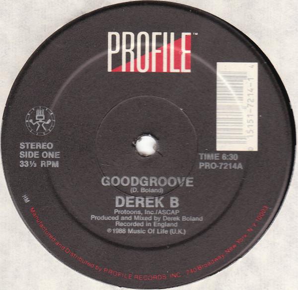 12-дюймовая пластинка DEREK B - Goodgroove PRO7214 Profile Records 1988 США Рэп и хип-хоп/R&B Б/У
12-дюймовая пластинка DEREK B - Goodgroove PRO7214 Profile Records 1988 США Рэп и хип-хоп/R&B Б/У