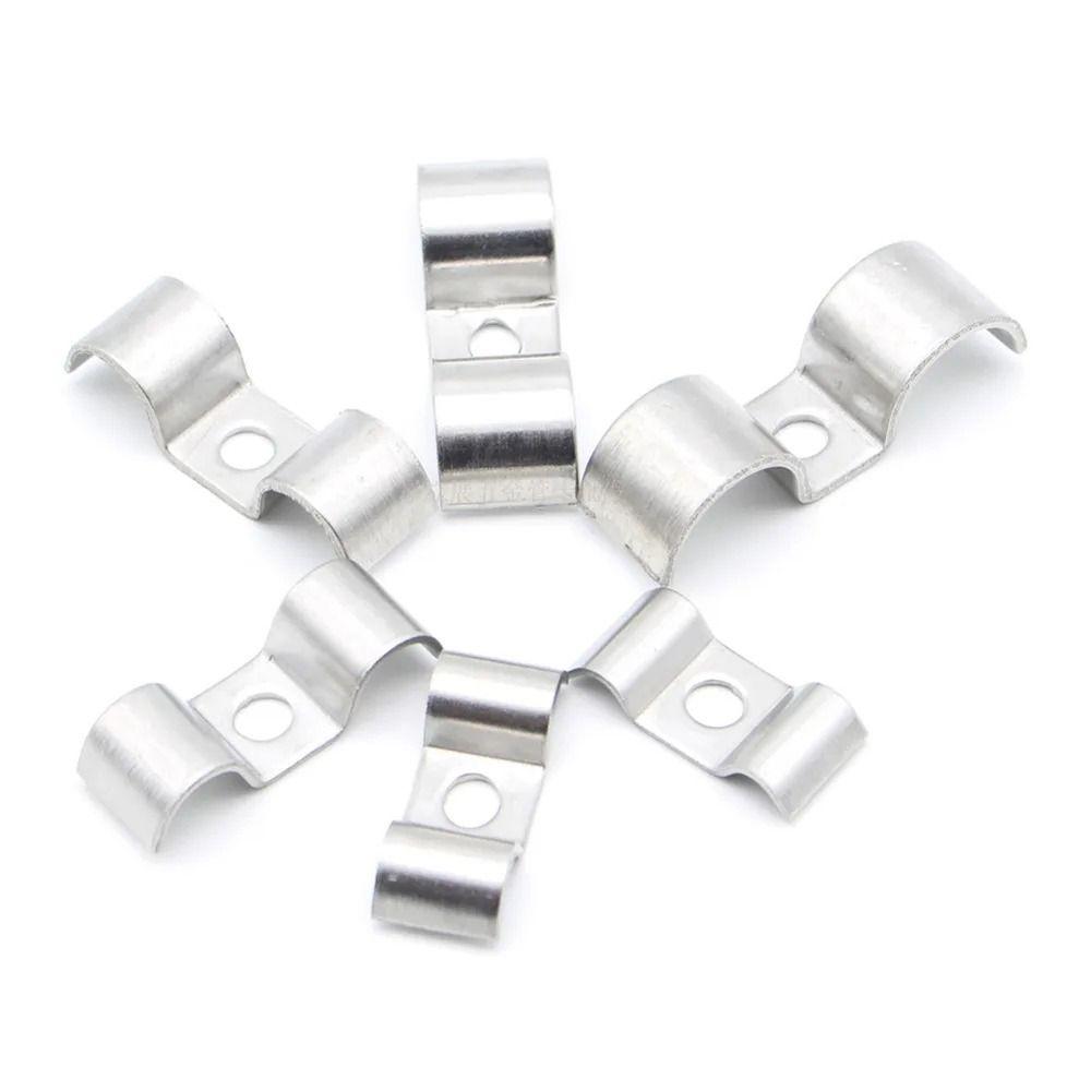 M-Type Pipe Clamp 304 Stainless Steel Horseback Pipe Double Side Throat Hoop Saddle Buckle Line/Wire/Tubing/Gas Hose Pipe M6
M-Type Pipe Clamp 304 Stainless Steel Horseback Pipe Double Side Throat Hoop Saddle Buckle Line/Wire/Tubing/Gas Hose Pipe M6