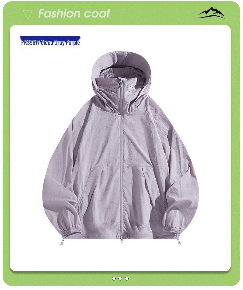 Summer UV Protection Ice Silk Hooded Jacket for Men & Women: Breathable, Lightweight, Sun-Resistant, and Perfect for Outdoor Activities 2XL
Summer UV Protection Ice Silk Hooded Jacket for Men & Women: Breathable, Lightweight, Sun-Resistant, and Perfect for Outdoor Activities 2XL